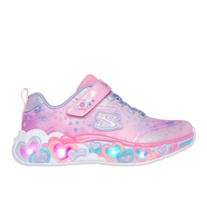 Sneakers Eternal Heart Lights - Pink SKECHERS