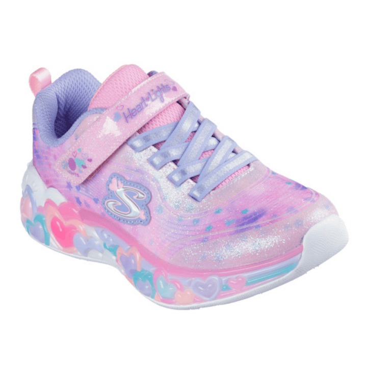 Sneakers Eternal Heart Lights - Pink SKECHERS