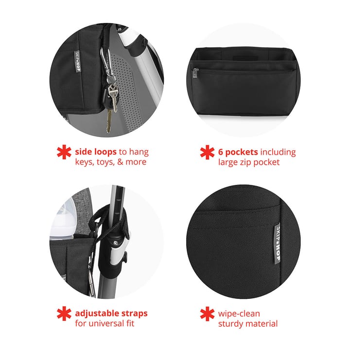 Ultra Stroller Organizer - Svart Skip Hop