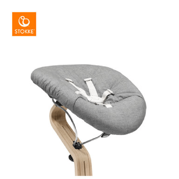 Nomi Newborn Set - Black Grey Sand Stokke
