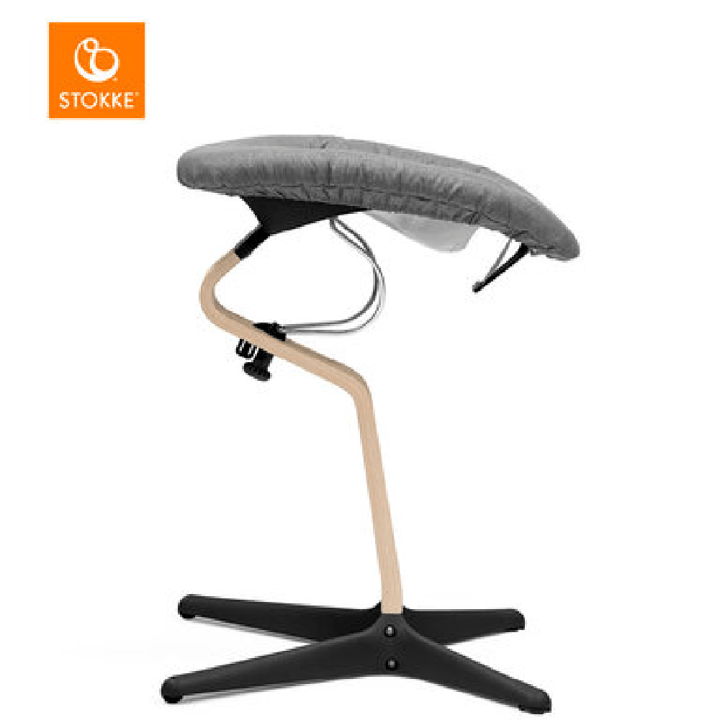 Nomi Newborn Set - Black Grey Sand Stokke