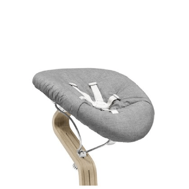 Nomi Newborn Set - White Grey Sand Stokke