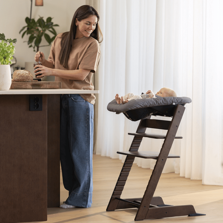 Tripp Trapp Newborn Set 2.0 - Anthracit Stokke