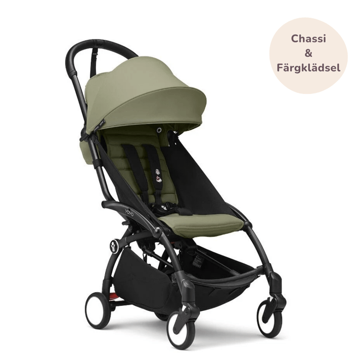 Stokke YOYO³ Chassi + Färgklädsel 6+ Stokke