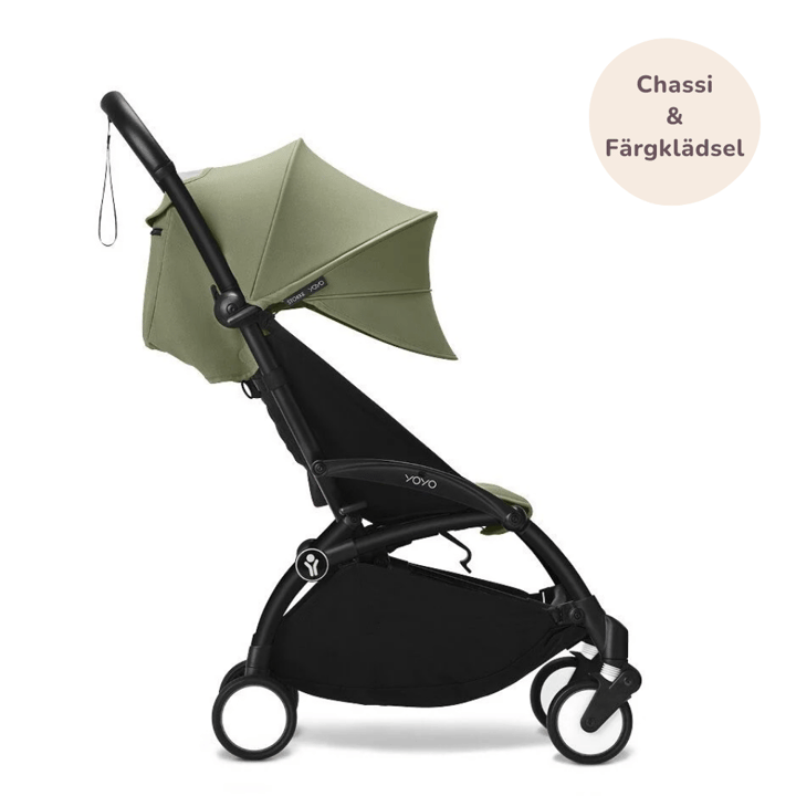 Stokke YOYO³ Chassi + Färgklädsel 6+ Stokke