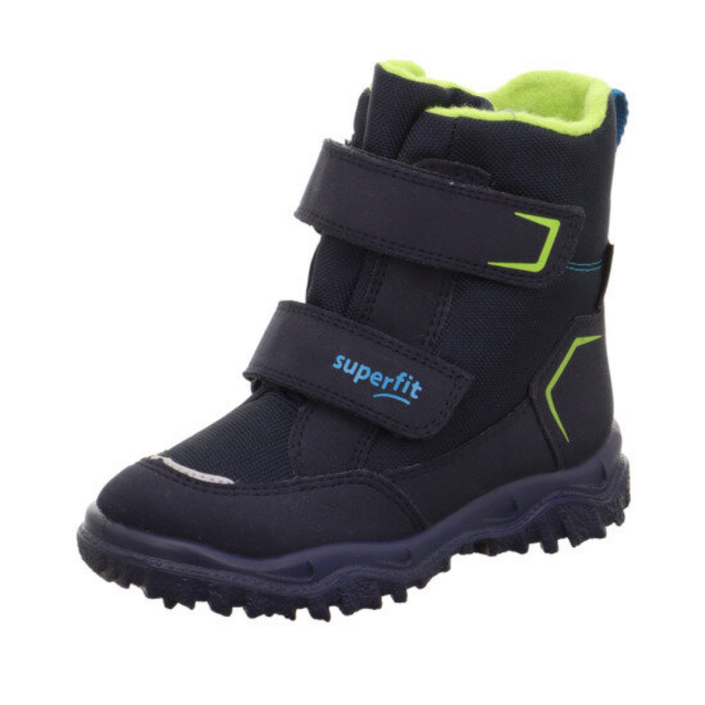 SUPERFIT Vinterkängor Husky Svart/Grön