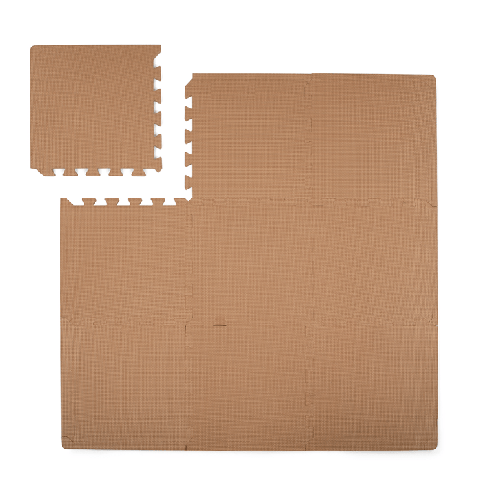 Skumlekmatta 90x90cm - Light Brown That's mine