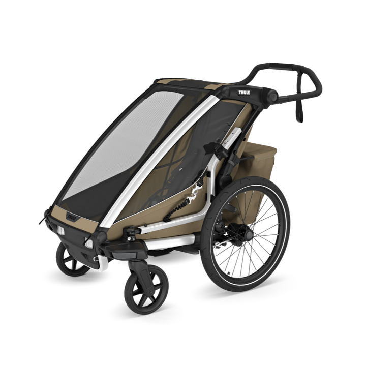 Chariot Cross Gen 3 Single - Khaki Thule