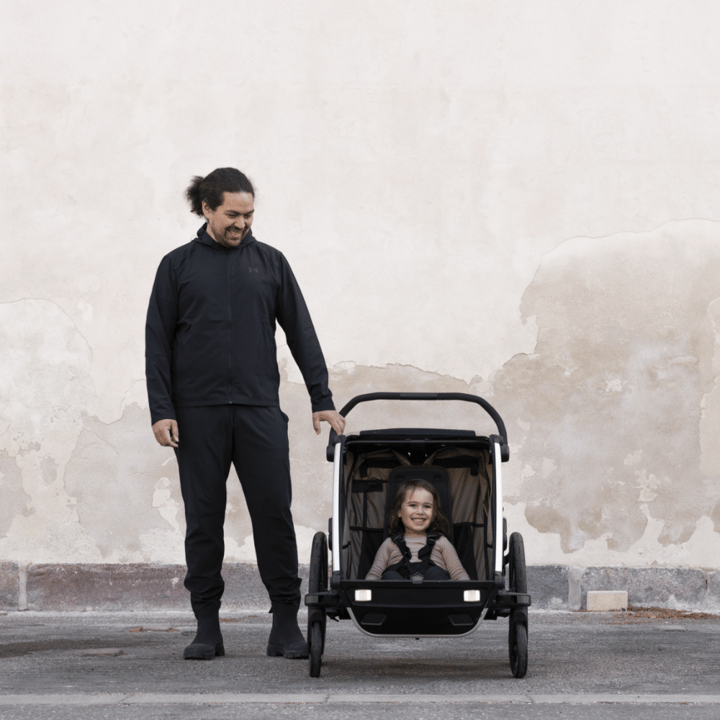 Chariot Cross Gen 3 Double - Khaki Thule