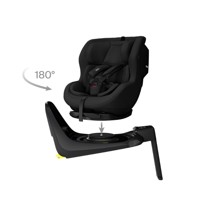 Elm Bakåtvänd Bilbarnstol - Black Thule