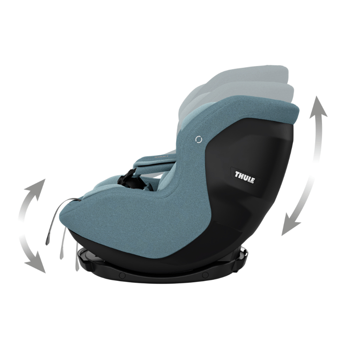 Elm Bakåtvänd Bilbarnstol - Mid Blue Thule