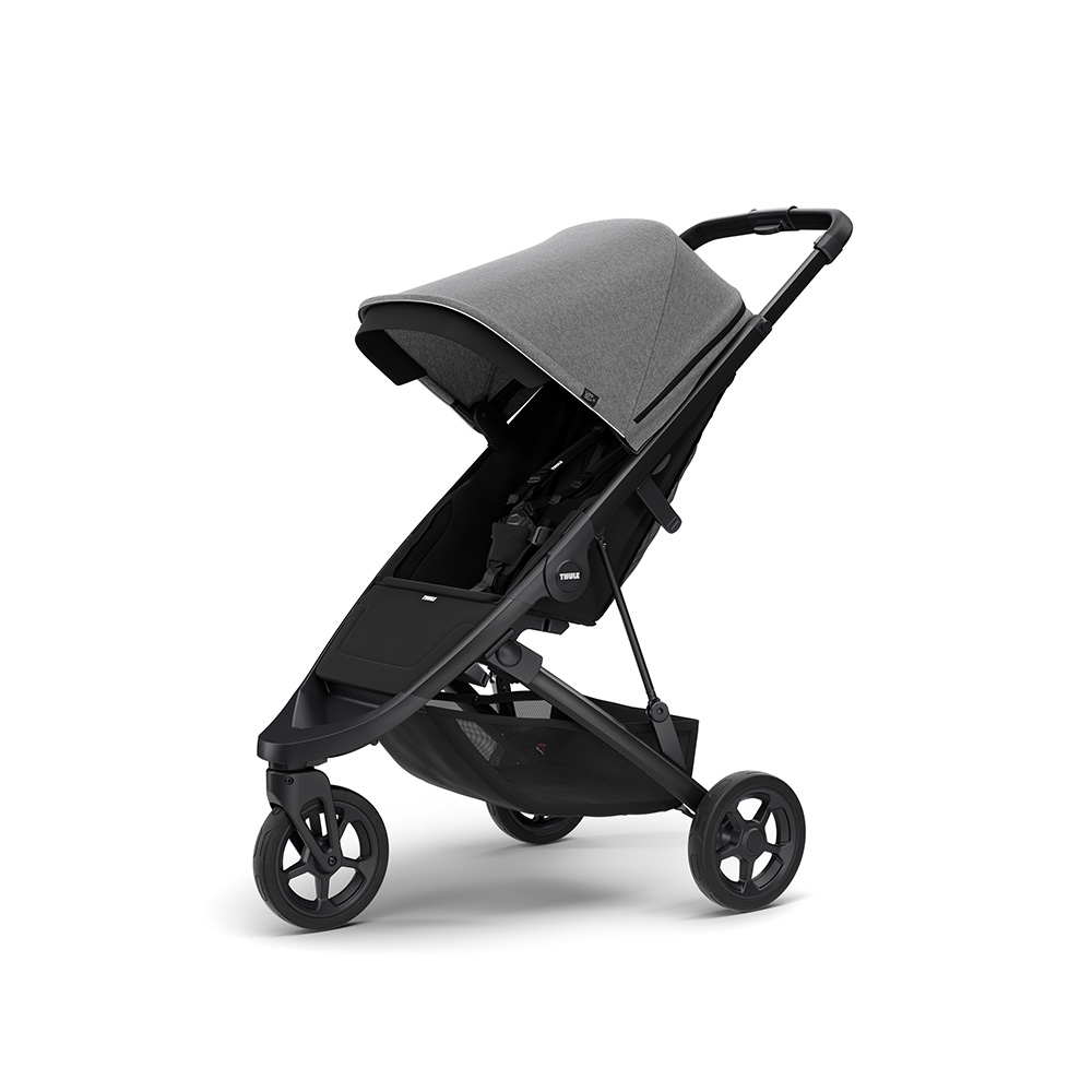 Product Image for Thule  Spring Sulky, Grey Melange/Black - BabyWorld