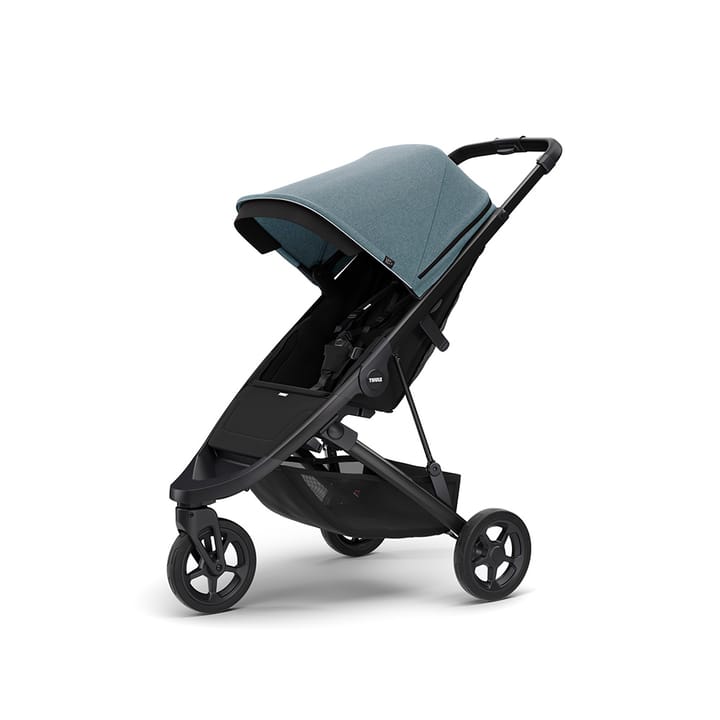 Spring Sulky - Teal Melange/Black Thule