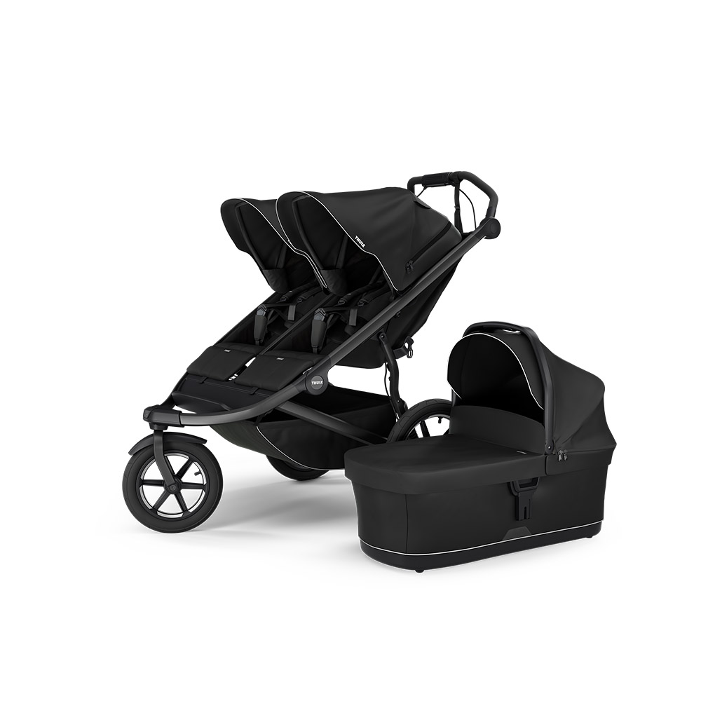 Thule Urban Glide 3 Double + Liggdelsadapter + Urban Glide 3/4 Liggdel