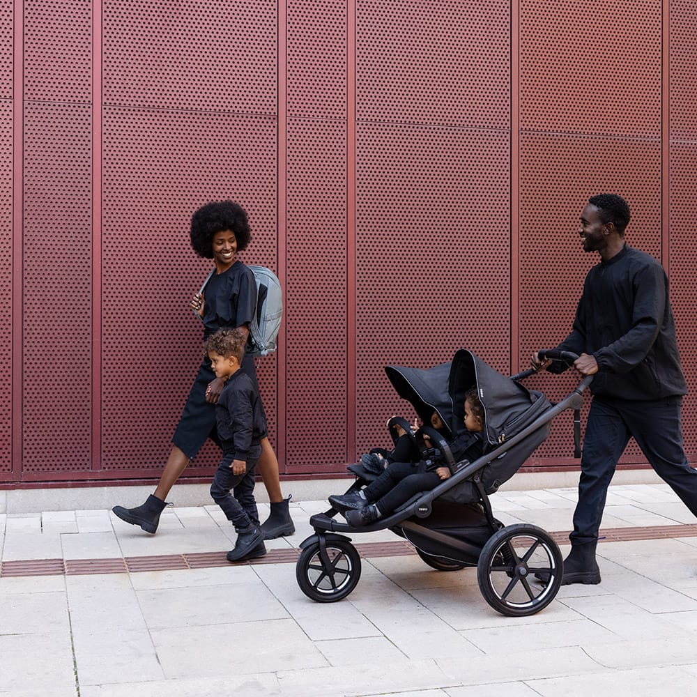 Urban Glide 3 Double + Liggdelsadapter + Urban Glide 3/4 Liggdel Thule