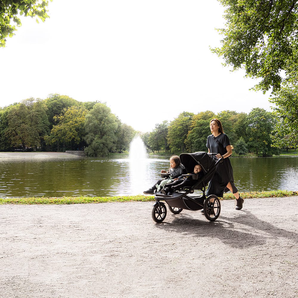 Urban Glide 3 Double + Liggdelsadapter + Urban Glide 3/4 Liggdel Thule