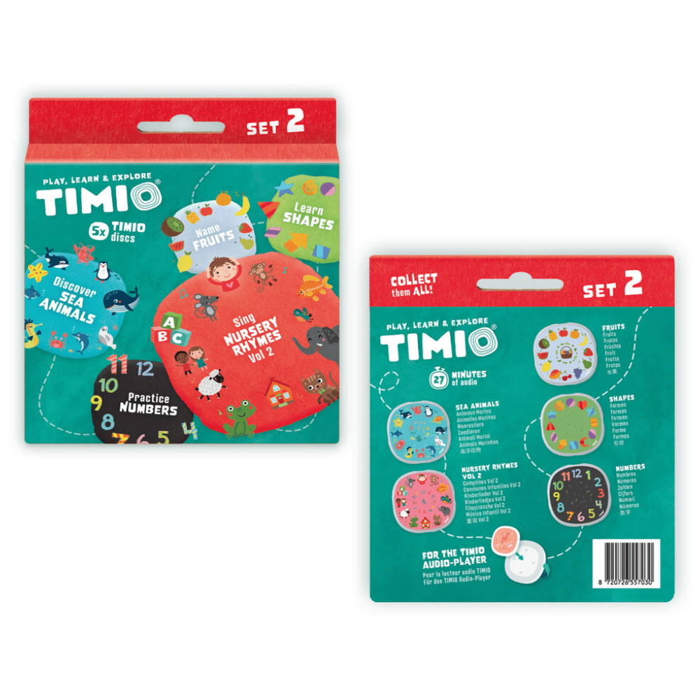 Skivset 2 Tillbehör Timio