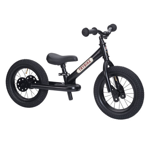 Trybike Springcykel 2 Hjul Svart