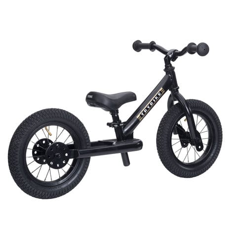 Springcykel 2 Hjul - Svart Trybike