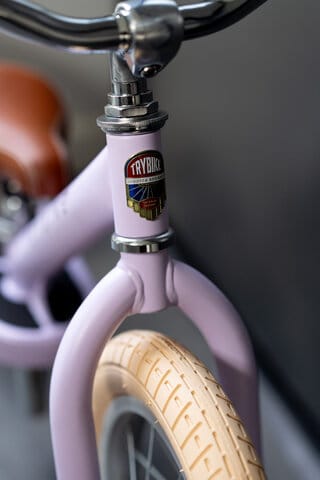 Springcykel 2 Hjul - Vintage Lila Trybike