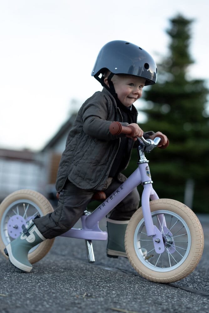 Springcykel 2 Hjul - Vintage Lila Trybike