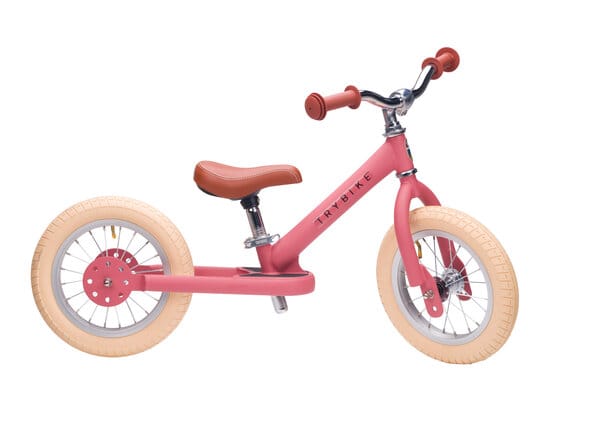 Springcykel 2 Hjul - Vintage Rose Trybike