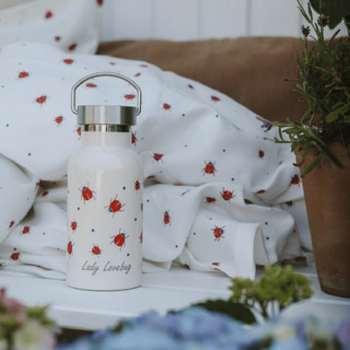 Vattenflaska Rostfritt Stål - Lady Lovebug Vanilla COPENHAGEN