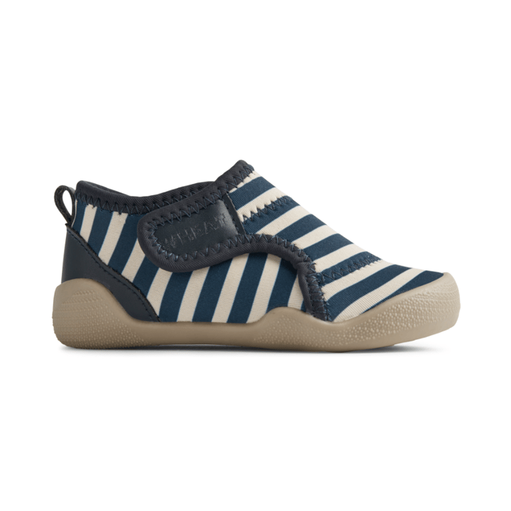 Badskor Shawn - Indigo Stripe WHEAT