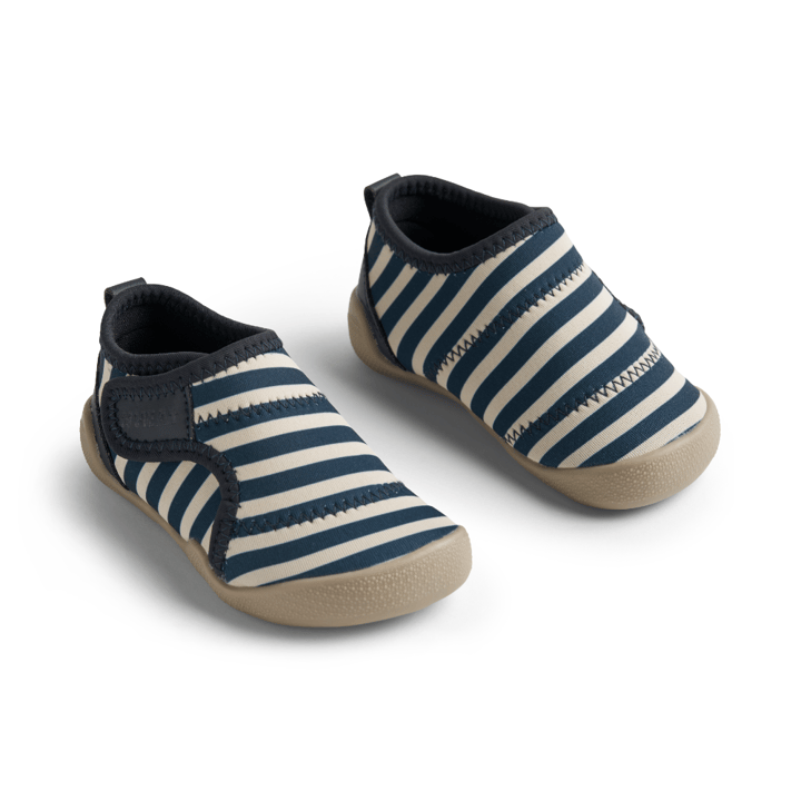 Badskor Shawn - Indigo Stripe WHEAT