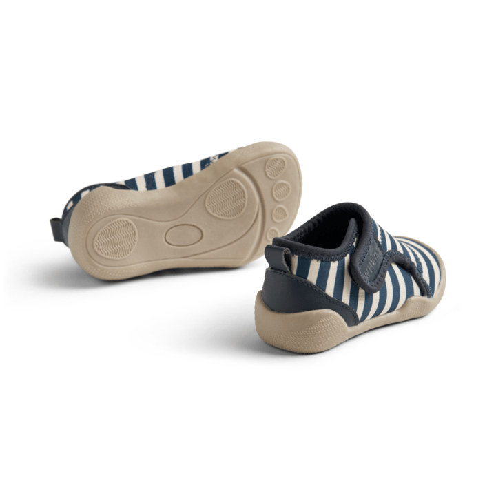 Badskor Shawn - Indigo Stripe WHEAT