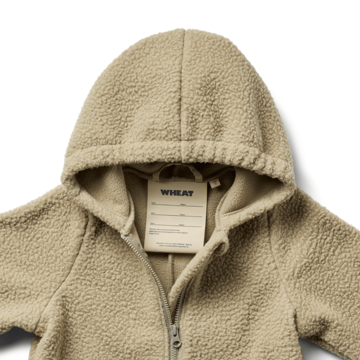Fleeceoverall Allo - Drift Wood WHEAT