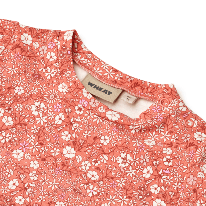 Klänning Sessa - Coral Flowers WHEAT