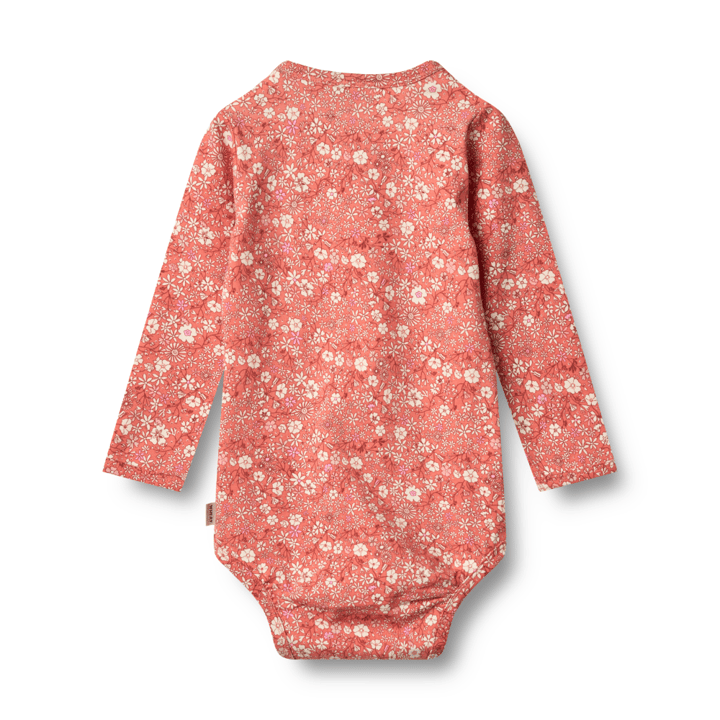 Långärmad Body Liv - Coral Flowers WHEAT