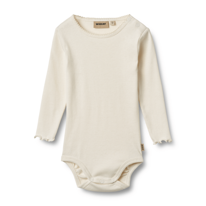 Långärmad Body Regitze - Ivory WHEAT
