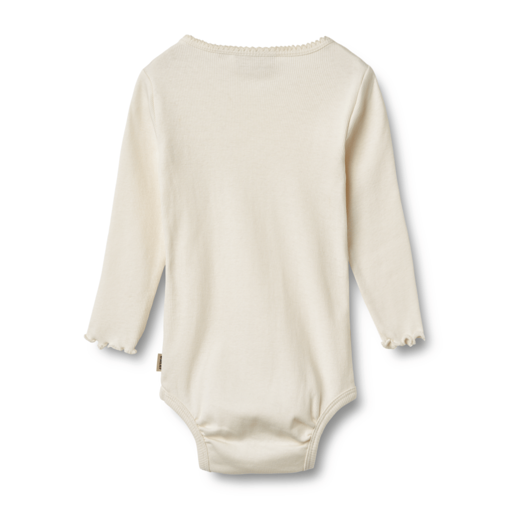 Långärmad Body Regitze - Ivory WHEAT
