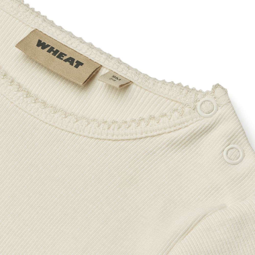 Långärmad Body Regitze - Ivory WHEAT