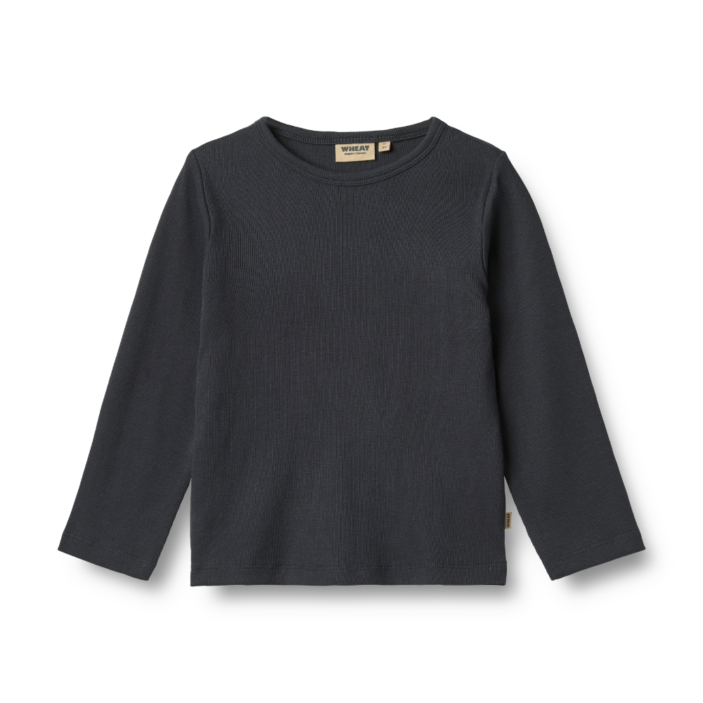 WHEAT Långärmad T-Shirt Milo Navy