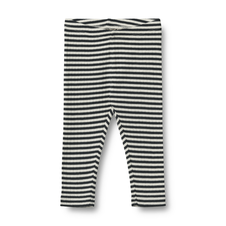 Leggings Jules - Navy Rib Stripe WHEAT