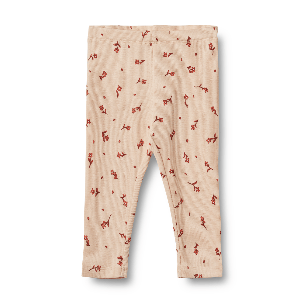 Leggings Jules - Rose Water Flowers WHEAT