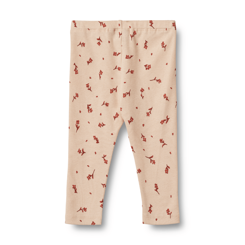 Leggings Jules - Rose Water Flowers WHEAT