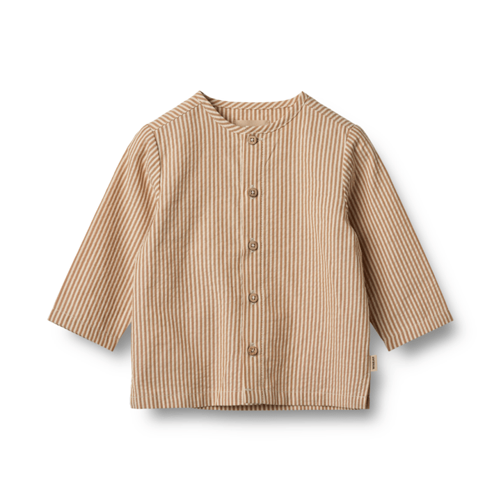 Skjorta Shelby - Caramel Stripe WHEAT