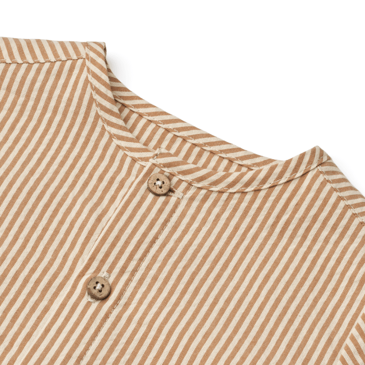 Skjorta Shelby - Caramel Stripe WHEAT