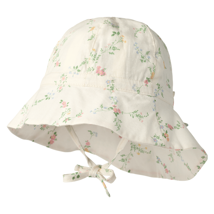 Solhatt Chloé - Ivory Checked Flowers WHEAT