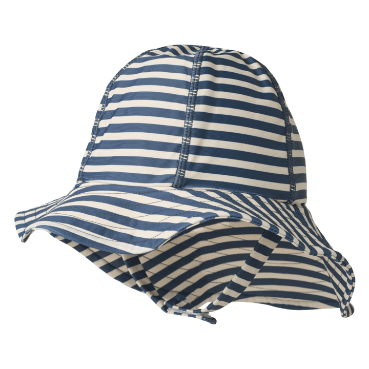 UV Hatt Bora - Blue Stripe WHEAT