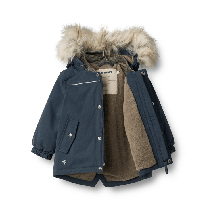 Vinterjacka Kasper Tech - Dark Blue WHEAT