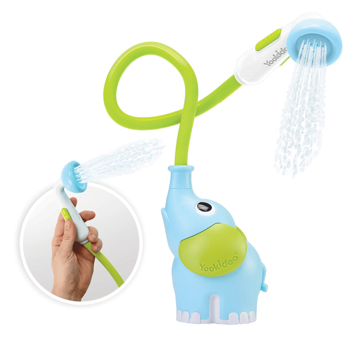 Babydusch Elefant - Blå Yookidoo
