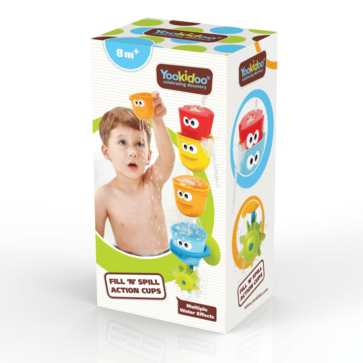 Badleksak Fill 'N' Spill Action Cups Yookidoo