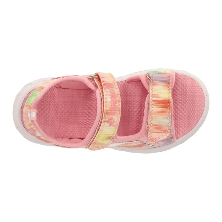 Blinkande Sandaler Flouer - Crystal Rose ZIG ZAG