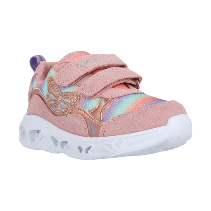 Blinkande Sneakers Certiny - Misty Rose ZIG ZAG