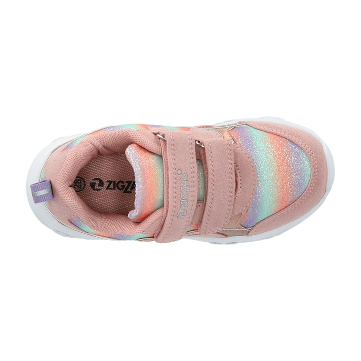 Blinkande Sneakers Certiny - Misty Rose ZIG ZAG
